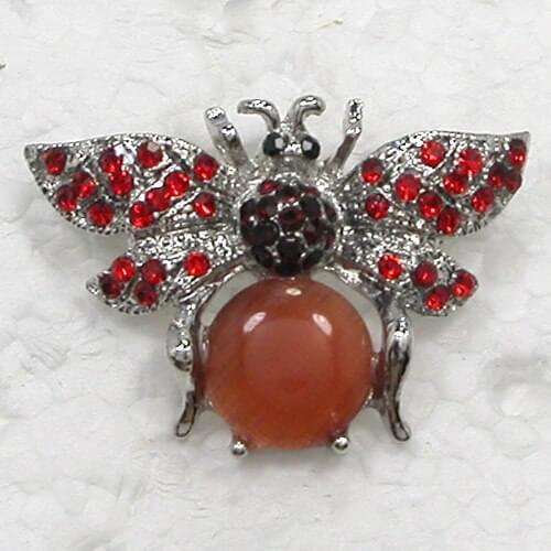 1pcs Brooch Rhinestone Bee Pin brooches C503 C