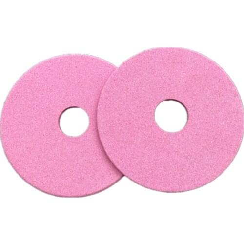 2 Pcs Grinding Wheel Flat Resin Diamond Grinding Wheel 80 Grit 6Inch Flat Lap Grinding Wheel Lapping Grinding Disc Tool