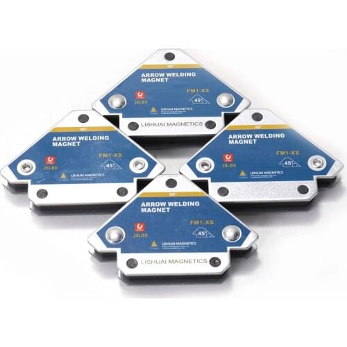 44pcs Welding Fixer Magnetic Welding Fixer 45° 90° 135° Multi-angle Magnet Weld Positioner Ferrite Auxiliary Locator Tools