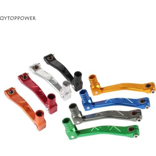 Motorcycle CNC Aluminum Gear Shift Lever For KAYO BSE Apollo Xmotos SSR CRF KLX 50 70 90 110 125 140 150 160cc Dirt Pit Bike