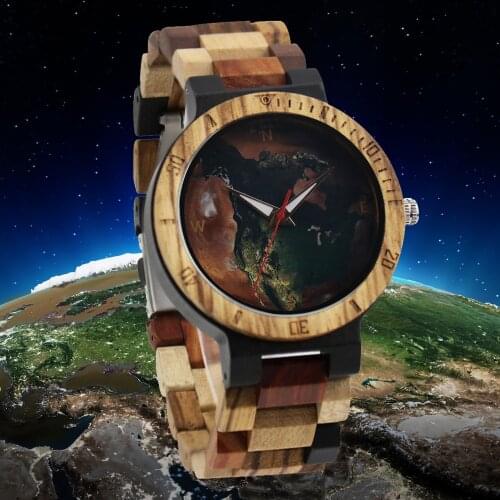 Business Casual Men Watches Fashion Simple Unique Luxury Sports Leather Watches Mens Quartz Watches wood watch Reloges