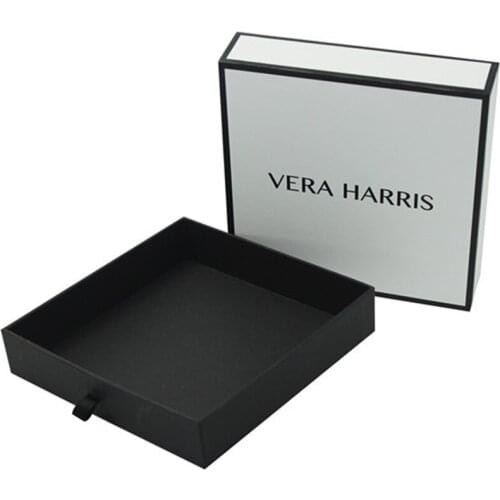 Custom Make Paper Box Drawer Slide Gift Boxes For Jewelry Package