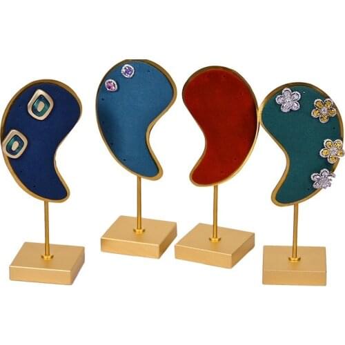 Creative earrings shelf metal alloy earrings jewelry display props jewelry storage display props