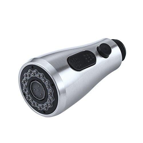 Kitchen Pull-Out Faucet Spray Head Universal 1/2-Inch Faucet Head Replacement,Brushed Nickel