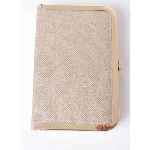 Lal Shoes & Bags Silvery Edge Gold Rectangle Small Size Portfolio-navy blue 'Turkish' Quality 2021 Fashion Design Season Comfort fa