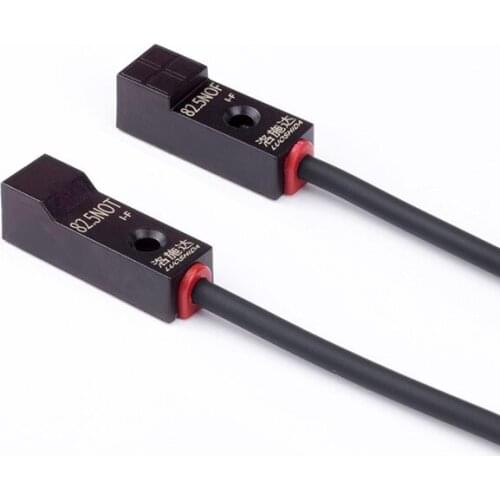 Mini Squre Proximity Switch Q8 Metal Sonser Switch Side Top Detect 2.5mm Distance 24V NPN PNP NO NC Waterproof IP67 PBT Shell