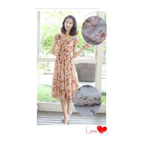 Real Silk Georgette Real Silk Fabric Georgette Mulberry Silk 4 Colors/1M