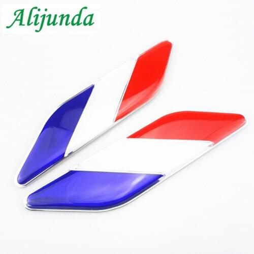 2016 New 2x Car Metal Tag Badge Demolition Cover Italian Sticker for Ford Focus Fusion Escort Kuga Ecosport Fiesta Falcon EDGE