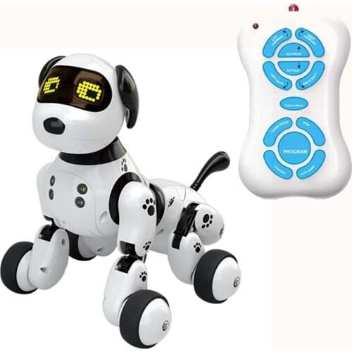 Programable 2.4G Wireless Remote Control Smart Animals Toy Robot Dog Remote Control Toys Kids Toys Electronic Toys Dropshipping