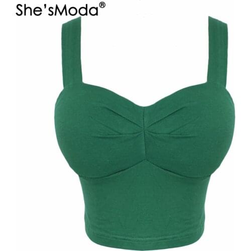 Женские хлопковые майки She'sModa China At AliExpress