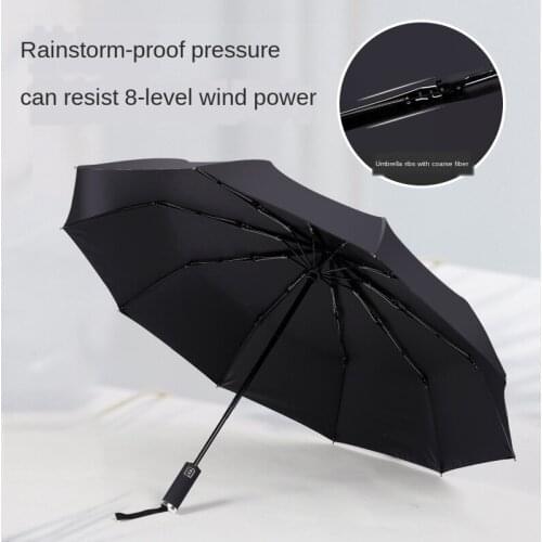 Three-fold ten-ribbed automatic umbrella mini umbrella lace umbrella woman umbrella rain umbrella