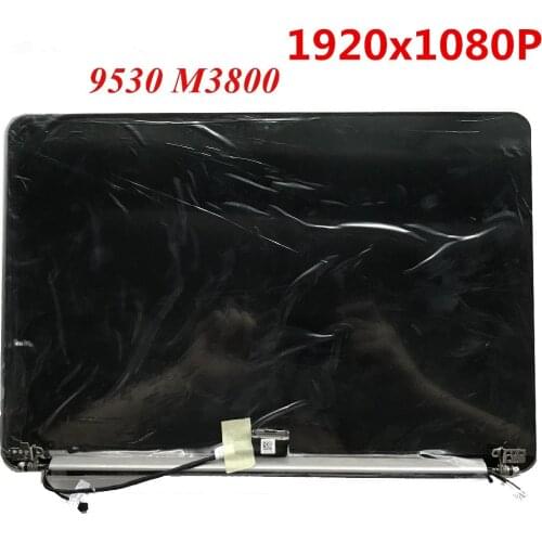 15.6"For Dell XPS 15 9530 Precision M3800 Full Assembly Touch LCD display Screen Top Cover + Hinges