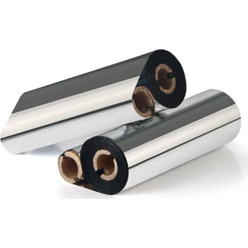 5Rllos wax ribbon 110mm x 90m / 70m Premium wax Barcode Ribbon thermal transfer ribbon for zebra LP 2844 /2836