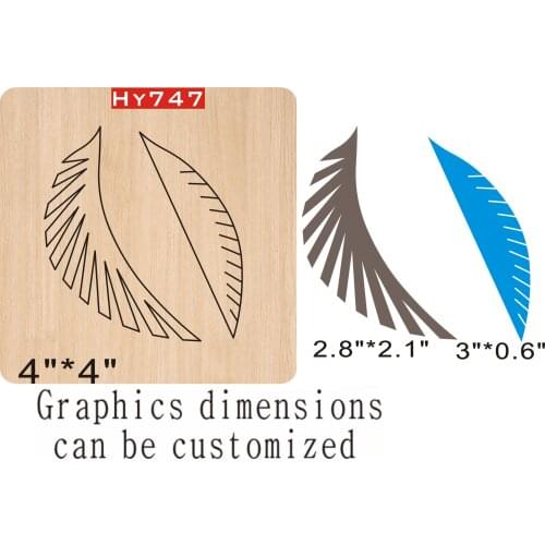 Earrings cutting dies 2019 new die cut &wooden dies Suitable for common die cutting machines on the market