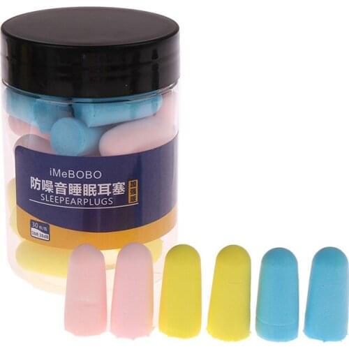 Earplugs Noise Reduction Sleep Foam Plug Canceling Music Anti Reusable For Snoring Earplug Sound Insulation Sleeping Ear Plugs