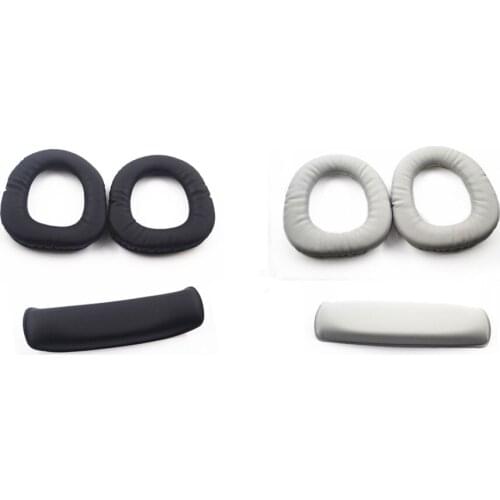 1 Set of Replacement Ear Pads Earpads with Headband for Somic G909 G909N Headphones Earphone