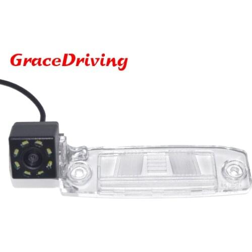New Arrival HD Car Rear View Camera With 8LED HD CCD Rear Camera For KIA K3 Sportage R 2010-2014 Free Shipping