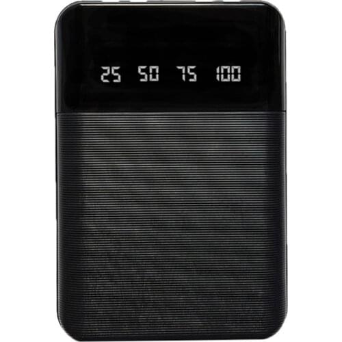 LCD Display 4x18650/18700/20700/21700 Battery Case Power Bank Shell External Box without Battery Powerbank Protector
