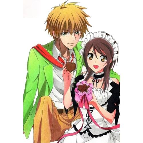 Personality Kaichou Wa Maid Sama Camper Car Sticker Personality Decal Waterproof Sunscreen Trunk Vinyl Car Wrap Apply To Car