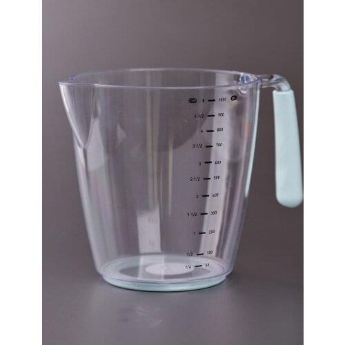 Measure and Paste Container 1000 ML-Silicone Handle