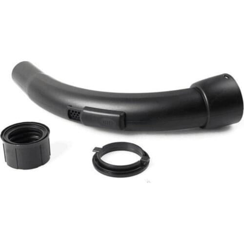 35mm Curved Vacuum Handle Vacuum Cleaner Accessory Hose End for 1-3/8inch Hose