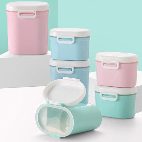 Large Capacity Milk Powder Storage Tank Portable Sealed Box Milk Powder Compartment Food Supplement Box