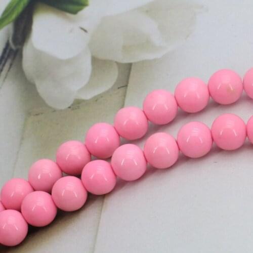 Round riverstones loose beads 10mm DIY stone 15" color optional women jewelry making wholesale