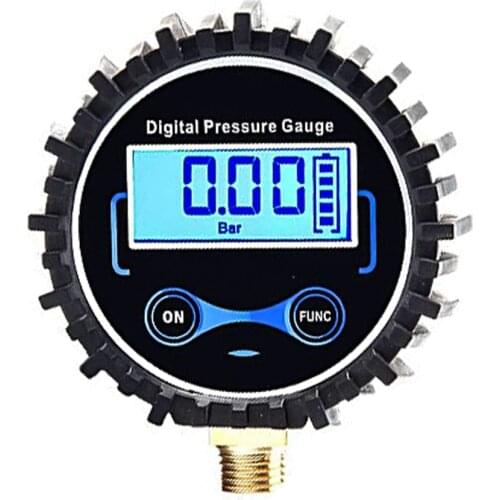 Tire Pressure Monitoring System Digital Tire Pressure Gauge Car Bike Motorcycle Tyre Tester Air PSI Meter 1/8NPT Car Accessories