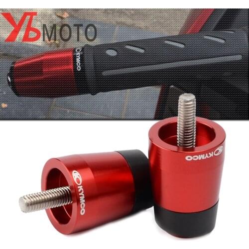 For KYMCO Xciting 250 300 400 400S 500 Downtown DT 200i 300i 350i 125 200 250 350 k-xct 300 Motorcycle CNC handlebar grips ends