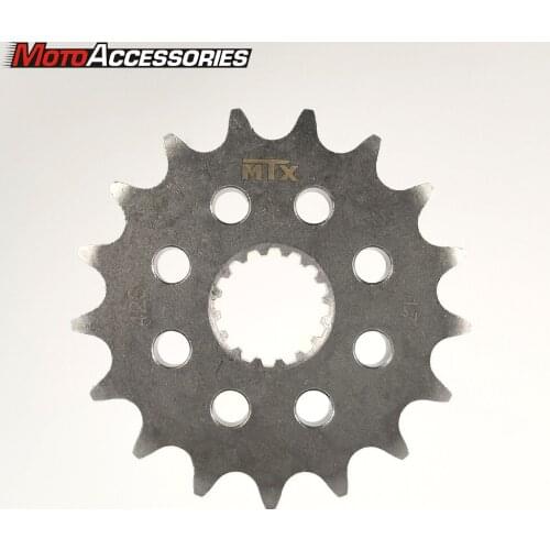 For Suzuki Road Motorcycle MTX Steel Alloy Front Engine Sprocket Full Steel Rear Sprockets Of SCM420 Chromoly Steel Allay