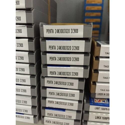 CNC lathes IScar PENTA24N200J020 IC908 PENTA 24N 300 J020 high quality overlord blade Genuine blade turning insert precision