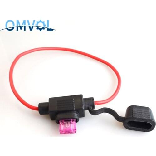 1Set car In-Line waterproof auto Fuse Holder with auto fuse