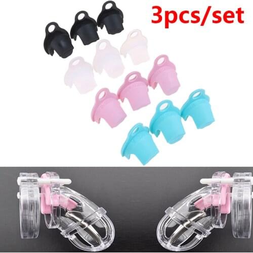 3Pcs/set KSD-G3 Accessories Spacer Cock Cage Lock Ring Spacer for CB3000,CB6000&CB6000S Chastity Device New