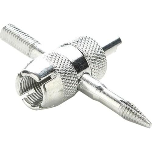 4 Way Valve Stem Core Repair Tool Remover Removal Installer Reamer Tube Tire