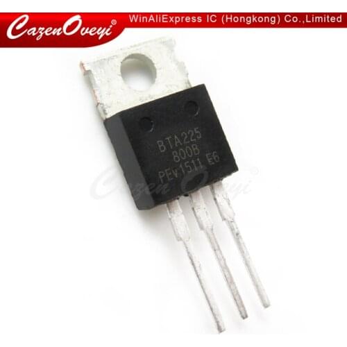 5pcs/lot BTA225-800B BTA225 TO-220 In Stock