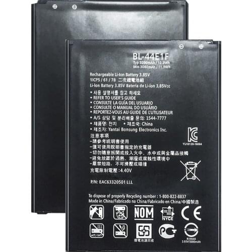 BL-41A1H BL-41ZH BL-44E1F BL-44JN BL-45B1F BL-T34 BL-T36 BL T37/T42 Battery For LG V10 V20 V30 V30+ V40 V50 P970 H340 F60 ThinQ