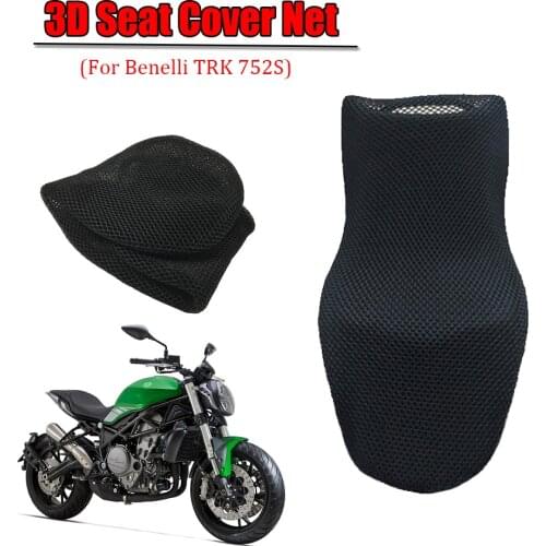 For Benelli 752S BJ750GS 2018 2019 Rear Seat Cowl Cover 3D Mesh Net Waterproof Sunproof Protector Motorcycle Accessories