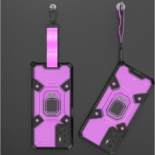 With Phone Strap Hard Anti-dust Fitted Case for Xiaomi Poco M3 Pro X3 NFC F3 5G Redmi Note 10 5G 9 Pro 9S 9A 9C Phone Bag