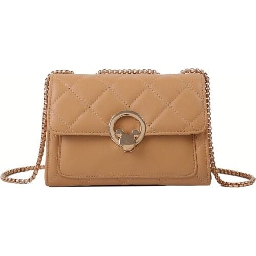 Disney Mickey Xiaoxiangfeng Ladies Chain Bag Fashion One Shoulder Messenger Mobile Phone Bag Lipstick Powder Storage Bag