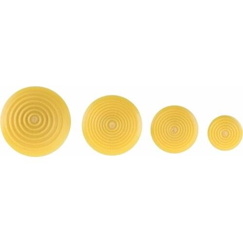 DIY PDR Tool Sets For Car Paintless Dent Repair Tools Auto Dent Removal Repair Tool 4pcs Yellow Glue Tabs PDR Puller Tabs Tools