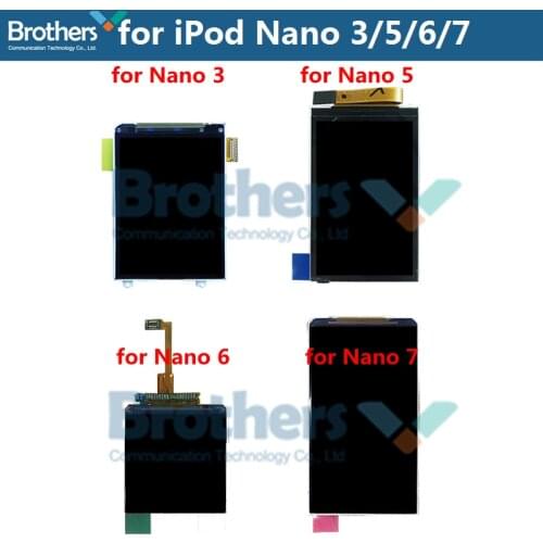Screen For iPod Nano 7 Nano 6 LCD Display for Nano 5 Nano 3 LCD Screen For iPod Nano 7 LCD Only Original Phone Replacement Test