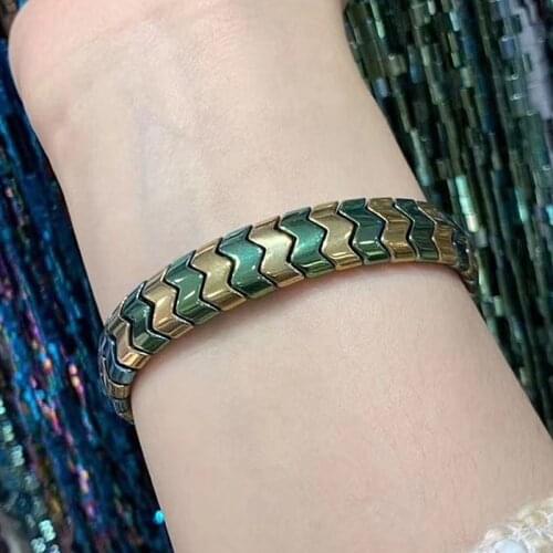 Wholesale 10pcs/pack mix colors hematite beads Stretch bracelet