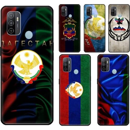 Dagestan Flag Coat Of Arms For OPPO A53 2020 A31 A5 A9 A83 A91 A15 A1K A5S A52 A72 Reno 2 Z 4 Pro F5 F7 Phone Cover
