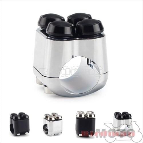 Motorcycle 7/8" 1" Switch Push Button 12V Connector Handlebar Switch Turn Signal Headlight Handlebar Controller Switch For Honda