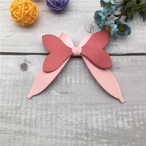 145*125mm Elegant bow new Metal Cutting Dies for decoration card DIY Scrapbooking stencil Paper Craft Album template Dies