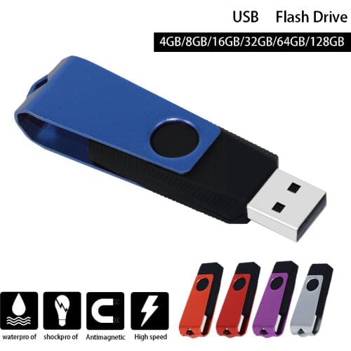 Custom logo usb metal flash Drive 8GB/16GB/32GB/64GB/128GB Pen Drive Pendrive USB 2.0 Flash Drive Memory stick USB u disk gift
