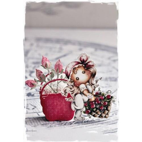 Mmao Crafts Metal Steel Cutting Dies new Forest flowers mushroom Stencil For DIY Scrapbooking Paper/photo Cards Embossing Dies