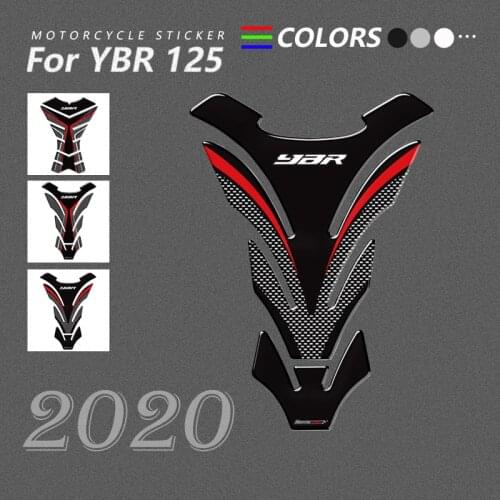 3D Motorcycle Stickers For Yamaha YBR125 YBR 125 2011 2012 2013 2014 2015 2016 2017 2018 Gas Oil Fuel Tank Pad Protector Decal
