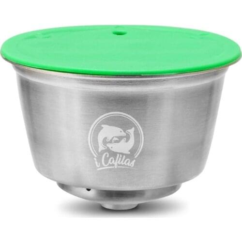 Stainless Steel Refillable Coffee Capsule Filter Ground Tamper for Dolce Gusto Kitchen Gadgets Coffee Machine Filter