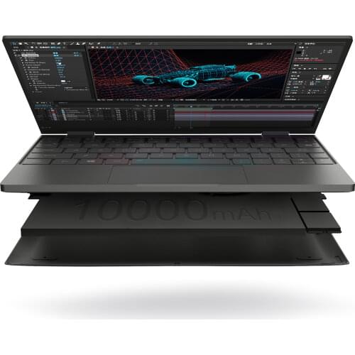 One-Notebook 10.1 Inch Pocket laptop Computer One Mix 4 Platinum Netbook i7-1160G7 16G RAM 1TB SSD IPS Touch Screen Windows 10